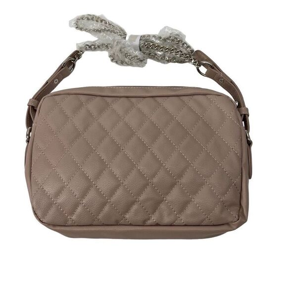 Bella‎ Russo Pink Quilted Crossbody Bag - Picture 2 of 6